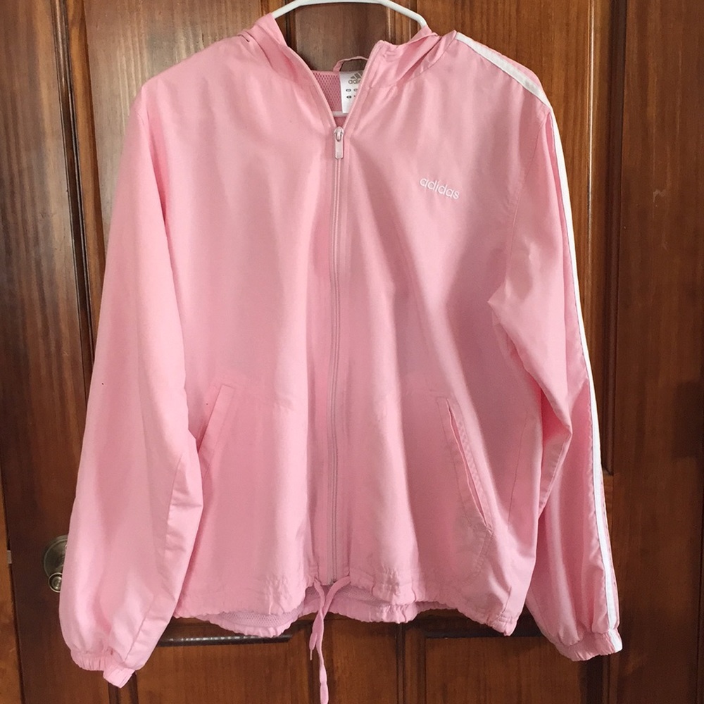 Pink Adidas jacket